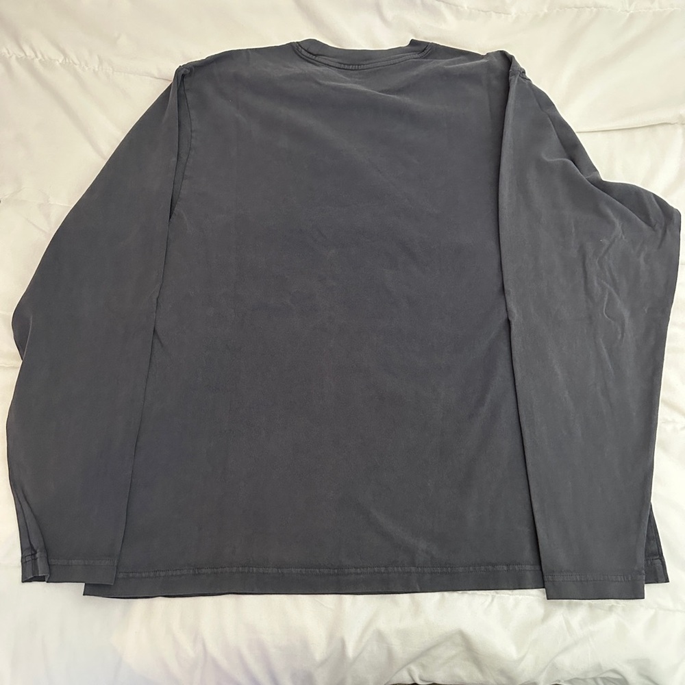 Yeezy X Gap Men’s Large Poetic Black Long Sleeve Mainline Shirt - Picture 4 of 5